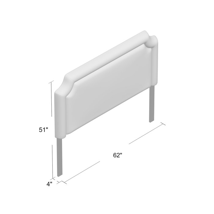 Three Posts™ Pocola Upholstered Headboard & Reviews Wayfair